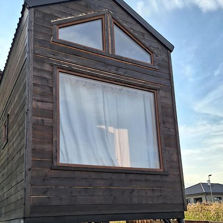 Treehome Tinyhouse Střítež Exteriör bild